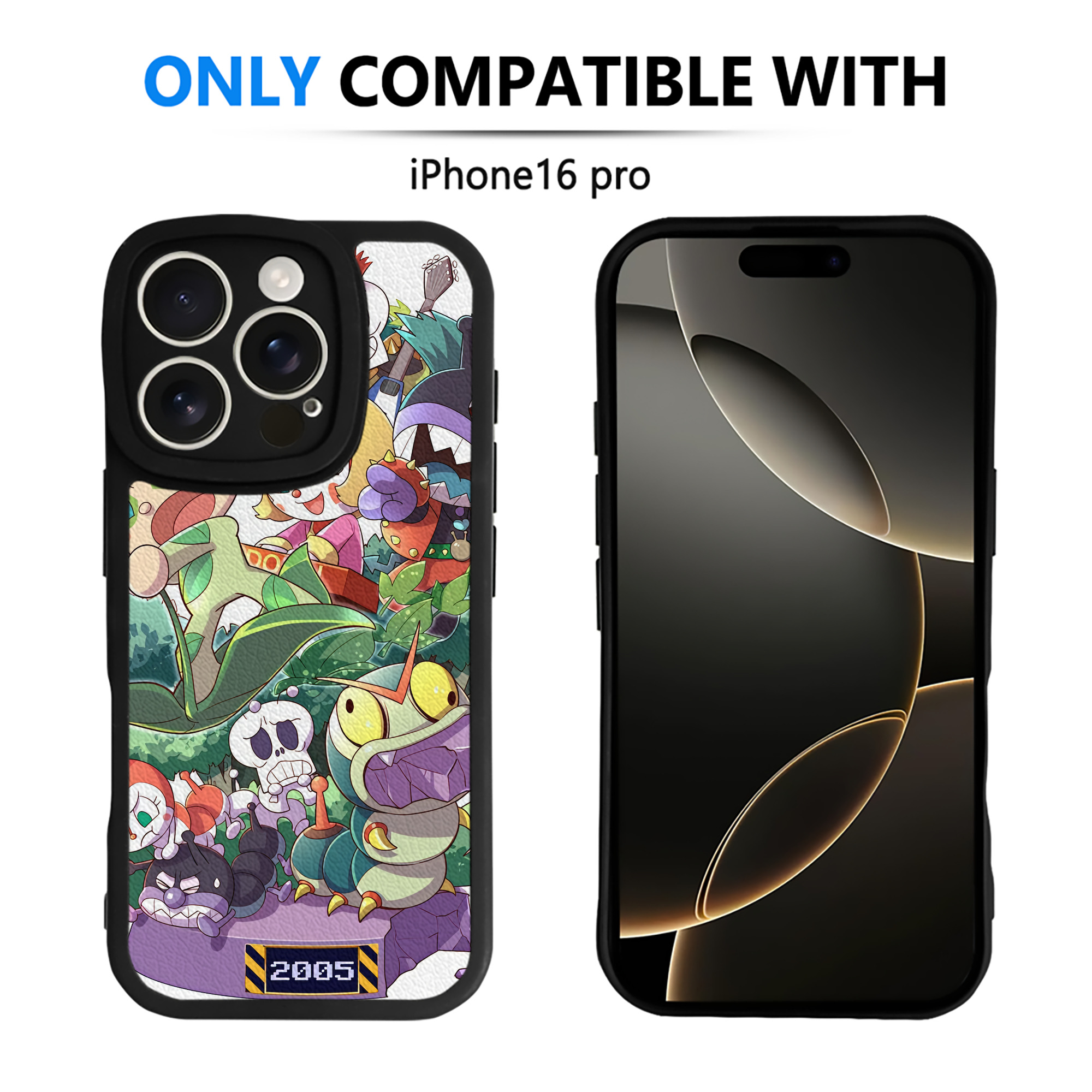 （画像用） アンパンマン Anpanman 【iPhone 16シリーズ対応】シリコンスマホケース（レザー調） 材質：シリコン